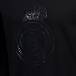 MBA Solutions Mens Blackout Sweatshirt Crest Black Real Madrid^ Sweatshirts