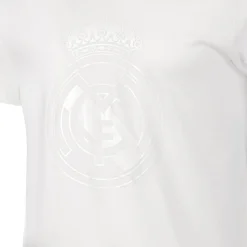 MBA Solutions Mens Blackout T-Shirt Crest White Real Madrid^ T-Shirts