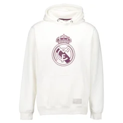 Sport Design Sweden AB Mens Color Crest Hoodie Off White Real Madrid^ Sweatshirts