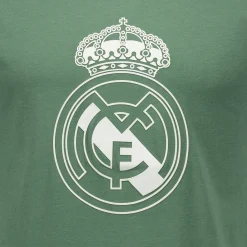 Sport Design Sweden AB Mens Color Crest T-Shirt Dark Green Real Madrid^ T-Shirts