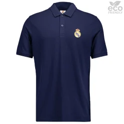 OSDM Mens ECO Essentials Real Madrid Color Crest Polo Navy^ Polos