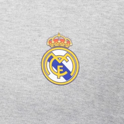 OSDM Mens ECO Essentials Real Madrid Color Crest Polo Light Grey^ Polos