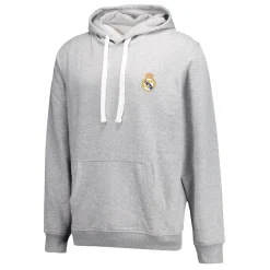 OSDM Mens ECO Essentials Real Madrid Color Crest Hoodie Light Grey^ Sweatshirts
