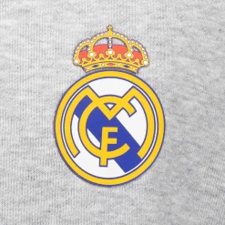 OSDM Mens ECO Essentials Real Madrid Color Crest Hoodie Light Grey^ Sweatshirts