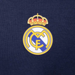 OSDM Mens ECO Essentials Real Madrid Color Crest Hoodie Navy^ Sweatshirts