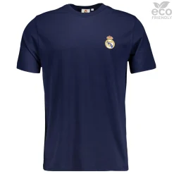 OSDM Mens ECO Essentials Real Madrid Color Crest T Shirt Navy^ Polos|T-Shirts