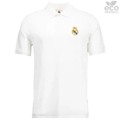 OSDM Mens ECO Essentials Real Madrid Color Crest Polo White^ Polos