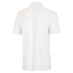 T&F Mens Essentials Color Crest Polo White^ Polos