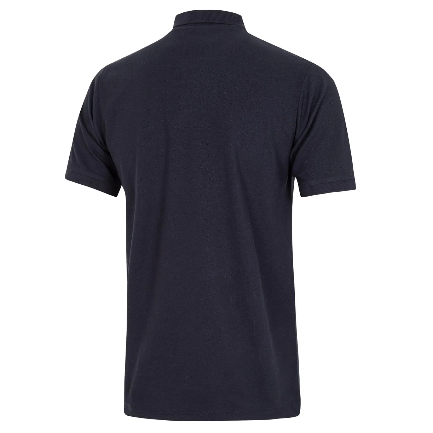 T&F Mens Essentials Color Crest Polo Navy^ Polos