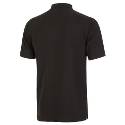 T&F Mens Essentials Color Crest Polo Black^ Polos
