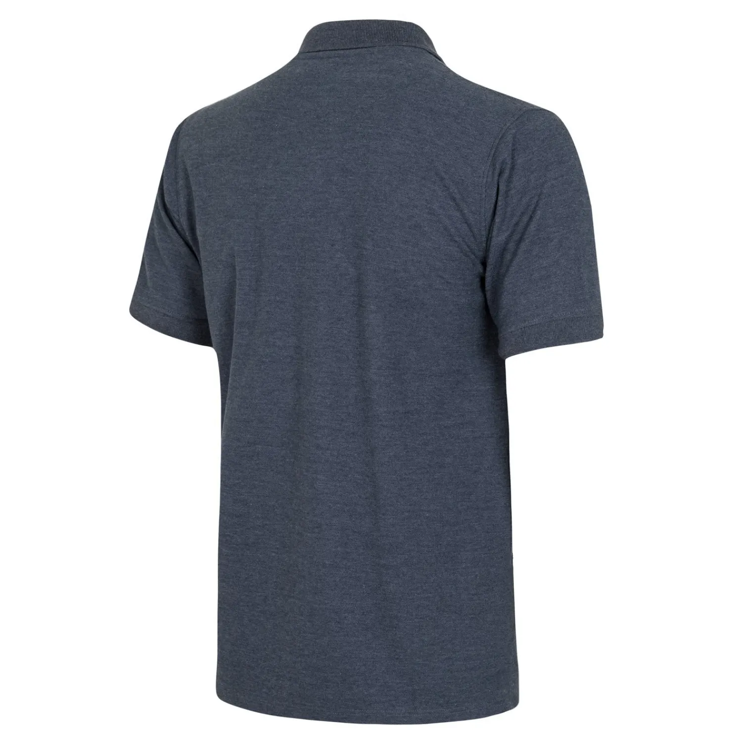 T&F Mens Essentials Color Crest Polo Blue Blend^ Polos