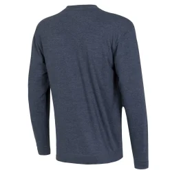 T&F Mens Essentials Color Crest Crew Blue Blend^ Sweatshirts