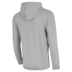 T&F Mens Essentials Color Crest Hoody Light Grey^ Sweatshirts