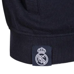 T&F Mens Essentials Color Crest Full Zip Hoody Navy^ Sweatshirts