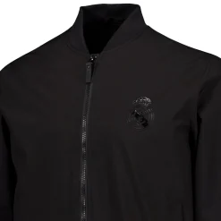 MBA Solutions Mens Outerwear Bomber Jacket Black Real Madrid^ Jackets
