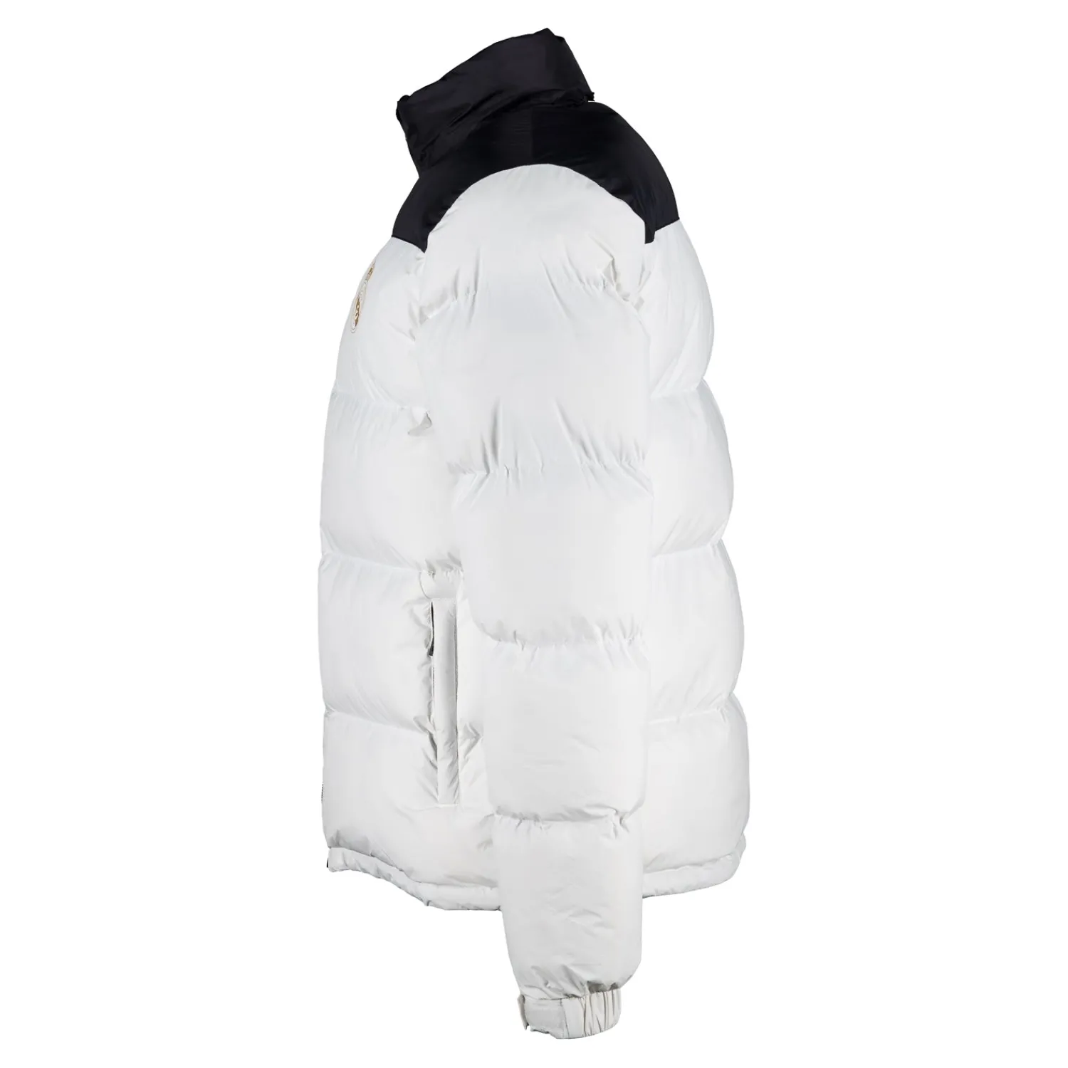 MBA Solutions Mens Outerwear Color Block Puffer Jacket Anorak White^ Jackets
