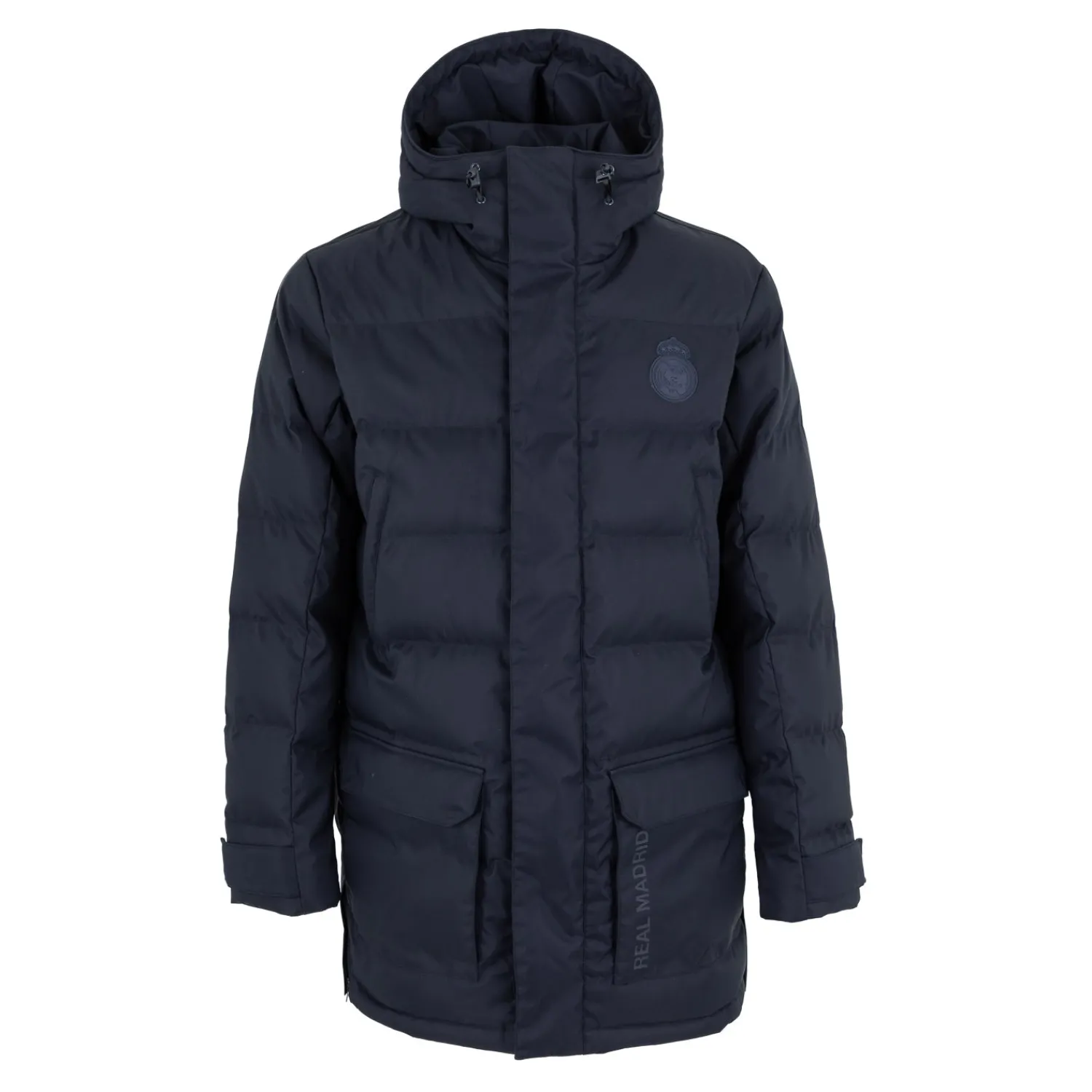 MBA Solutions Mens Outerwear Long Padded Parka Coat Navy^ Jackets