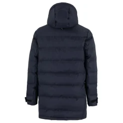 MBA Solutions Mens Outerwear Long Padded Parka Coat Navy^ Jackets