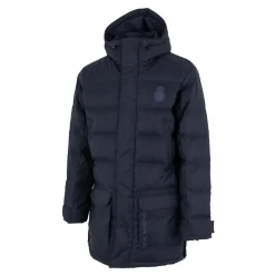 MBA Solutions Mens Outerwear Long Padded Parka Coat Navy^ Jackets