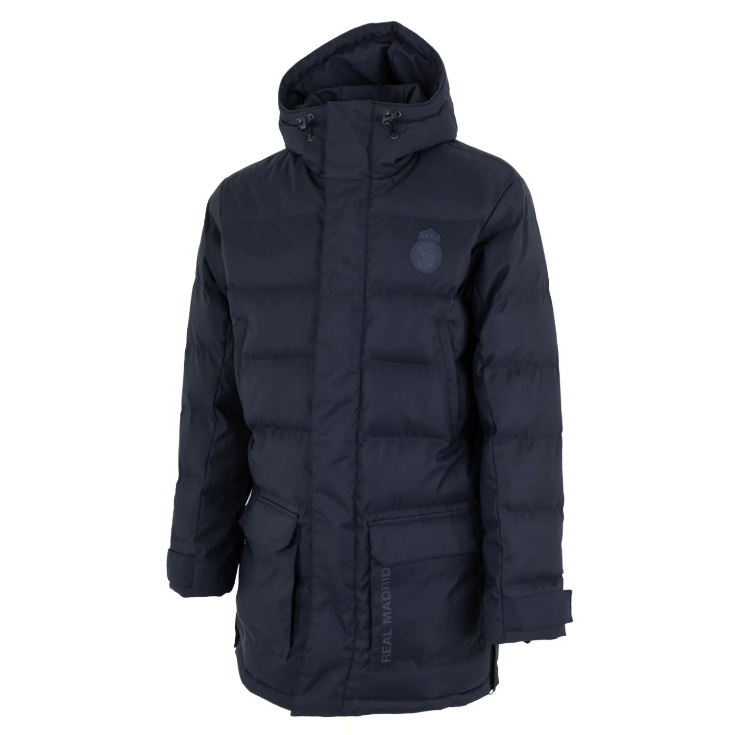 MBA Solutions Mens Outerwear Long Padded Parka Coat Navy^ Jackets