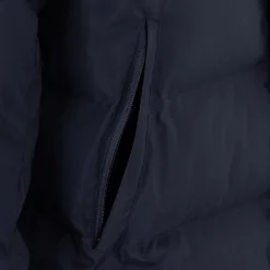 MBA Solutions Mens Outerwear Long Padded Parka Coat Navy^ Jackets