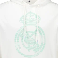 Foundry Mens Pastel Crest Hoodie White Real Madrid^ Sweatshirts
