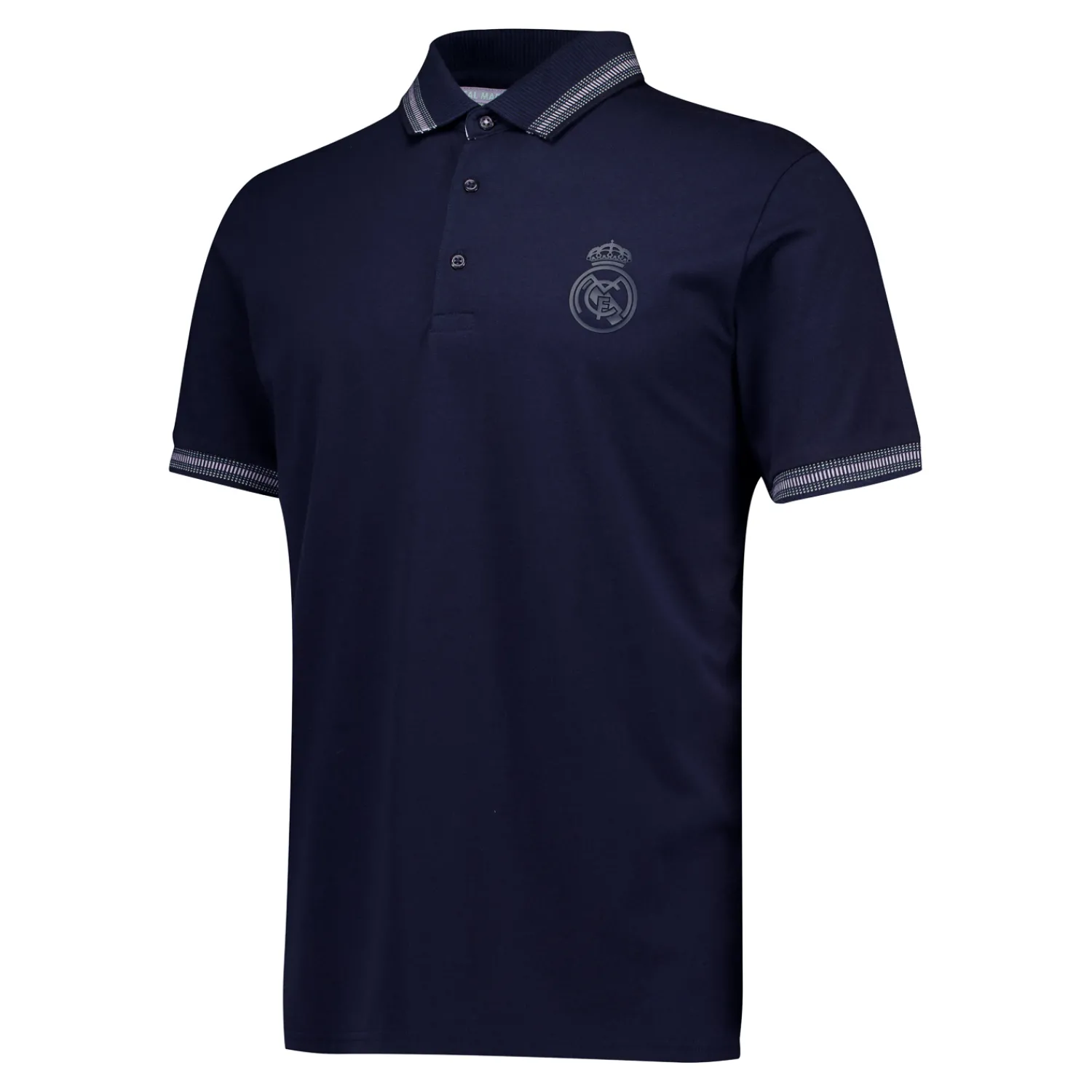 Foundry Mens Pastel Multi Tipped Polo Shirt Navy Real Madrid^ Polos