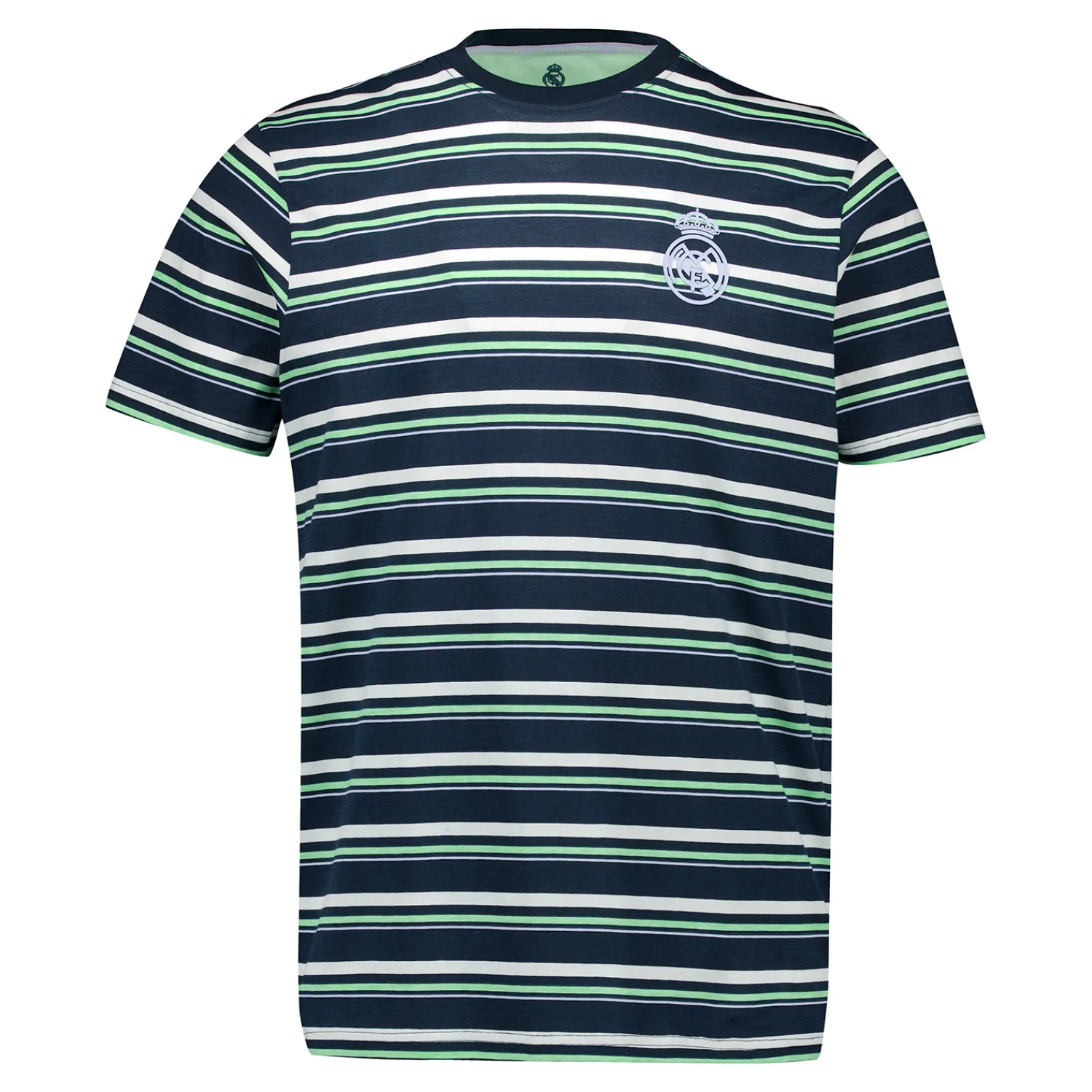 Foundry Mens Pastel Single T-Shirt Y/D Stripe Tee Dark Real Madrid^ T-Shirts