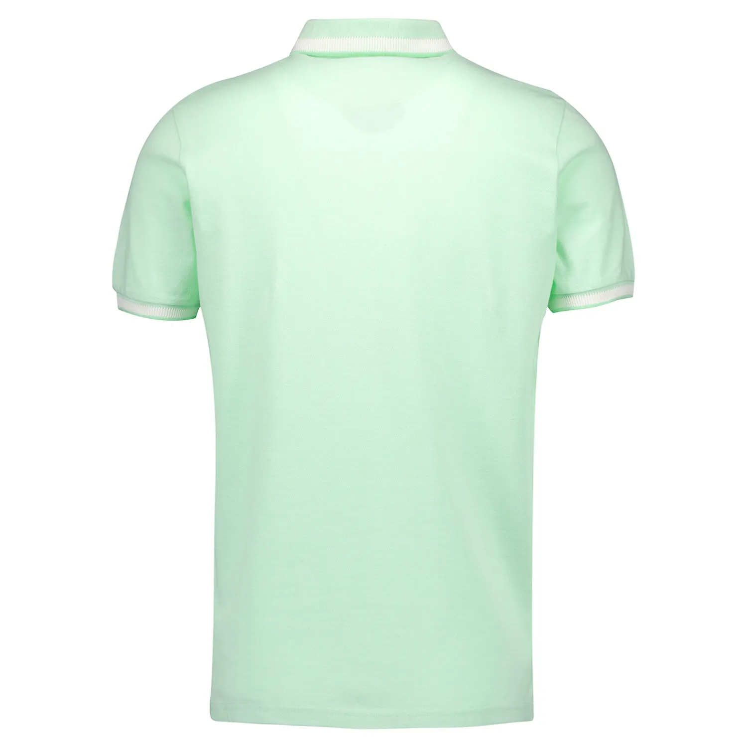Foundry Mens Pastel Two Tone Pique Polo Shirt Green Real Madrid^ Polos