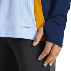 Adidas España, S.A.U Mens Pro Training Top 24/25 Blue^ Sweatshirts|Tracksuits