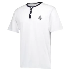 OSDM Mens Real Madrid White Dreams Pijama Set T-Shirt & Fleece Pants Navy^ T-Shirts|Nightwear