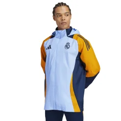 Adidas España, S.A.U Mens Training All Weather Jacket 24/25 Blue^ Jackets|Jackets