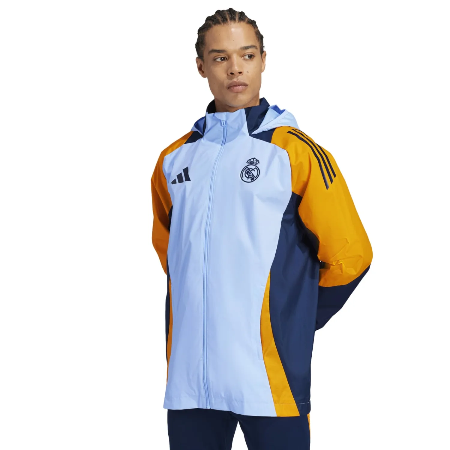 Adidas España, S.A.U Mens Training All Weather Jacket 24/25 Blue^ Jackets|Jackets