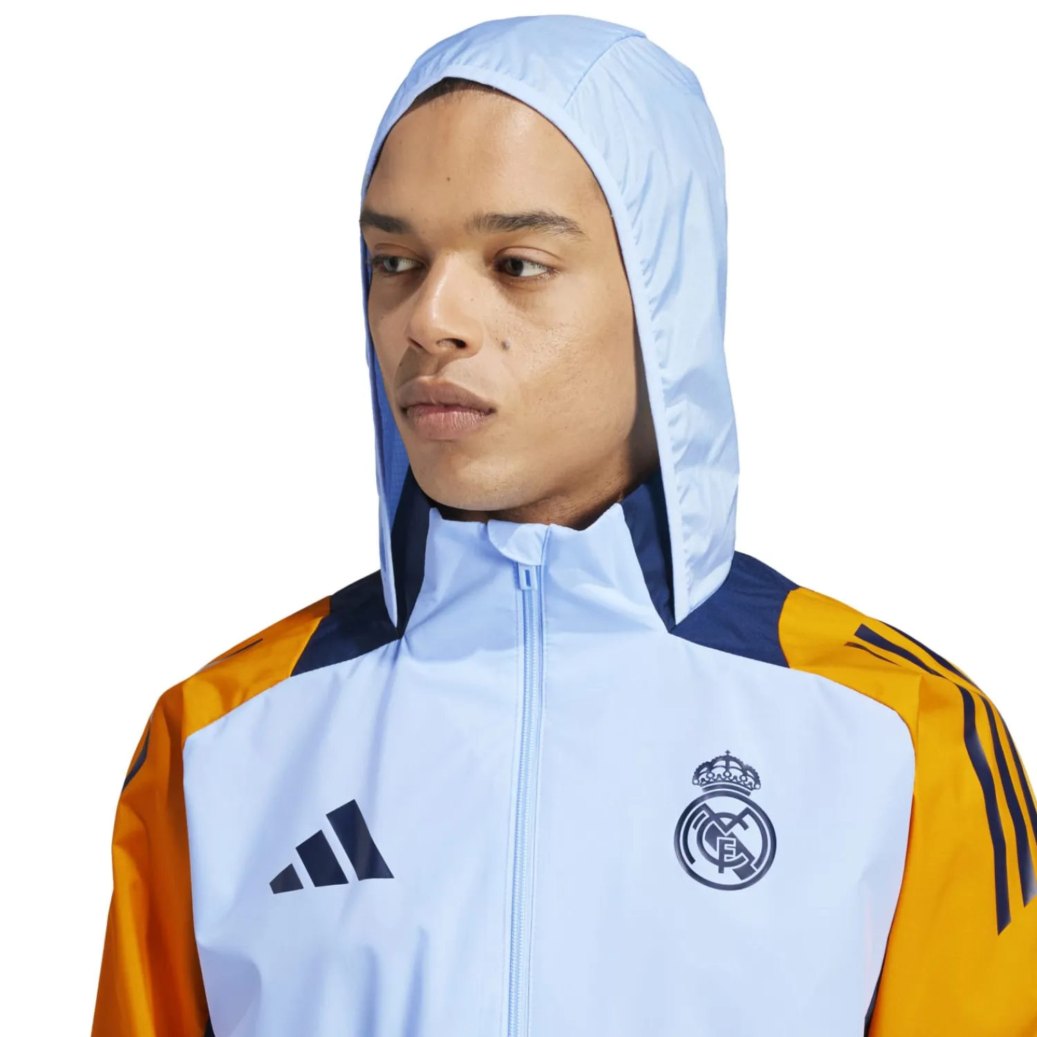 Adidas España, S.A.U Mens Training All Weather Jacket 24/25 Blue^ Jackets|Jackets