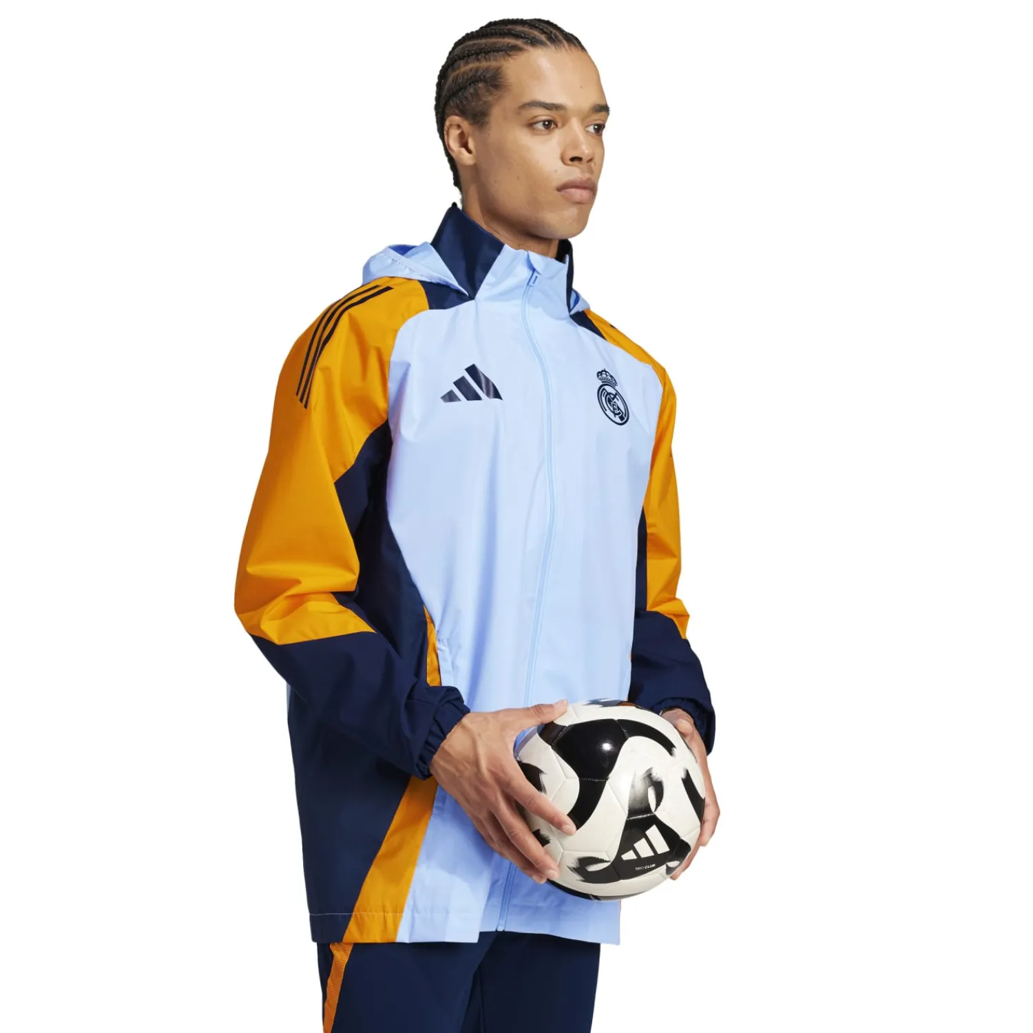Adidas España, S.A.U Mens Training All Weather Jacket 24/25 Blue^ Jackets|Jackets