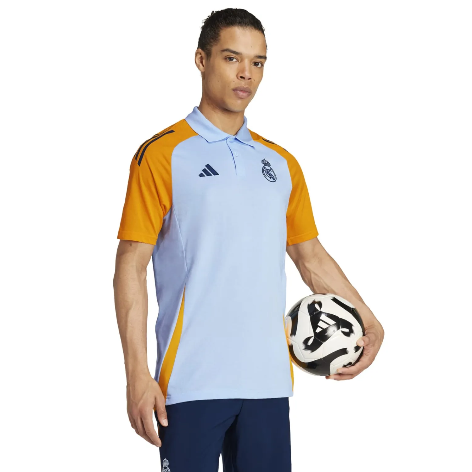 Adidas España, S.A.U Mens Training Polo 24/25 Blue^ Polos