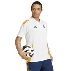Adidas España, S.A.U Mens Training Polo 24/25 White^ Polos