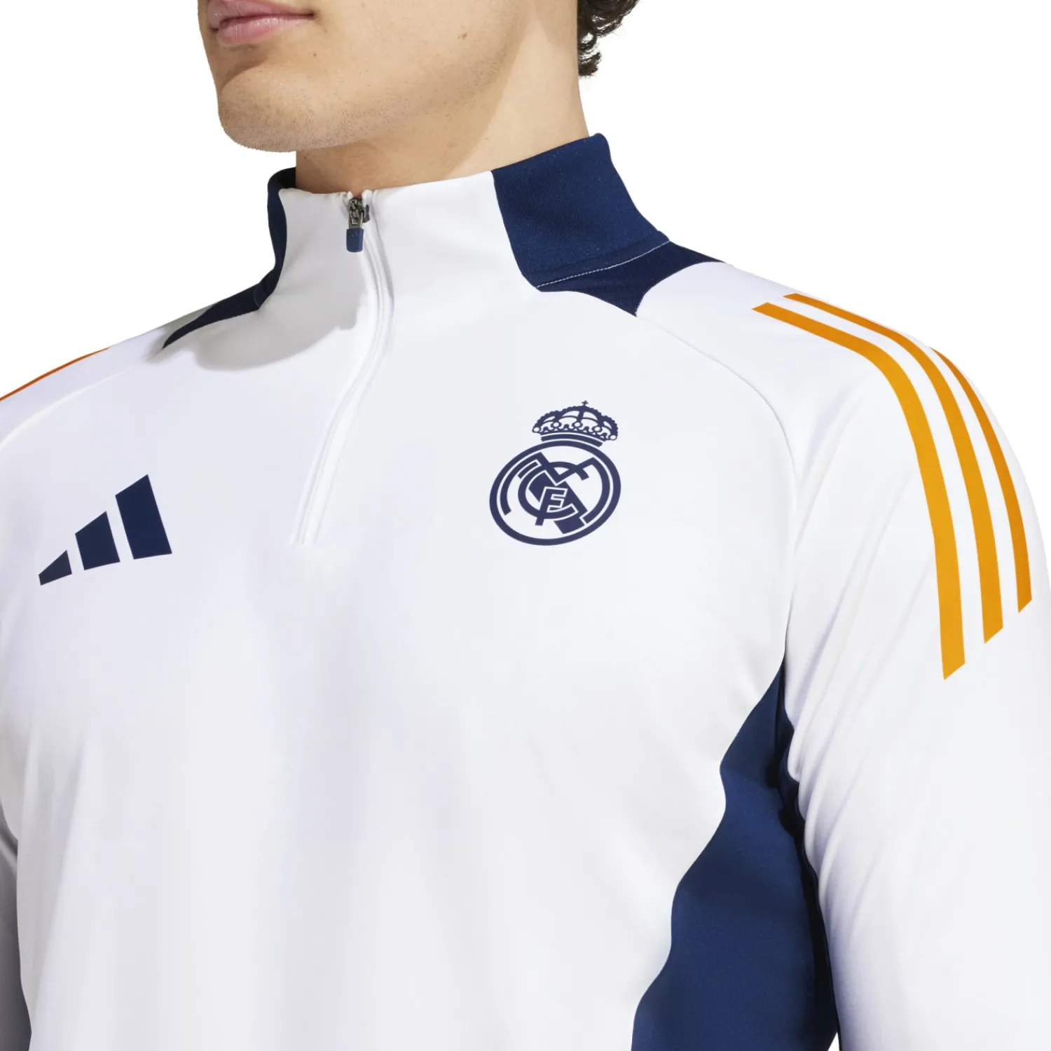 Adidas España, S.A.U Mens Training Top 24/25 White^ Sweatshirts