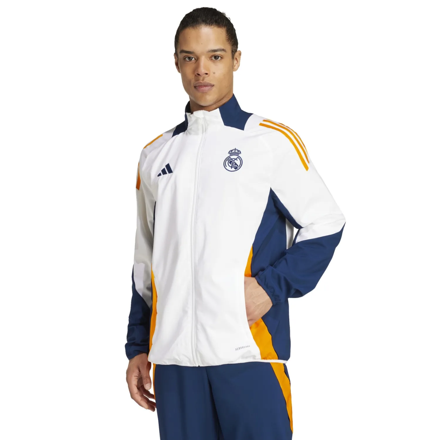 Adidas España, S.A.U Mens Training Tracksuit Jacket 24/25 White^ Tracksuits|Jackets