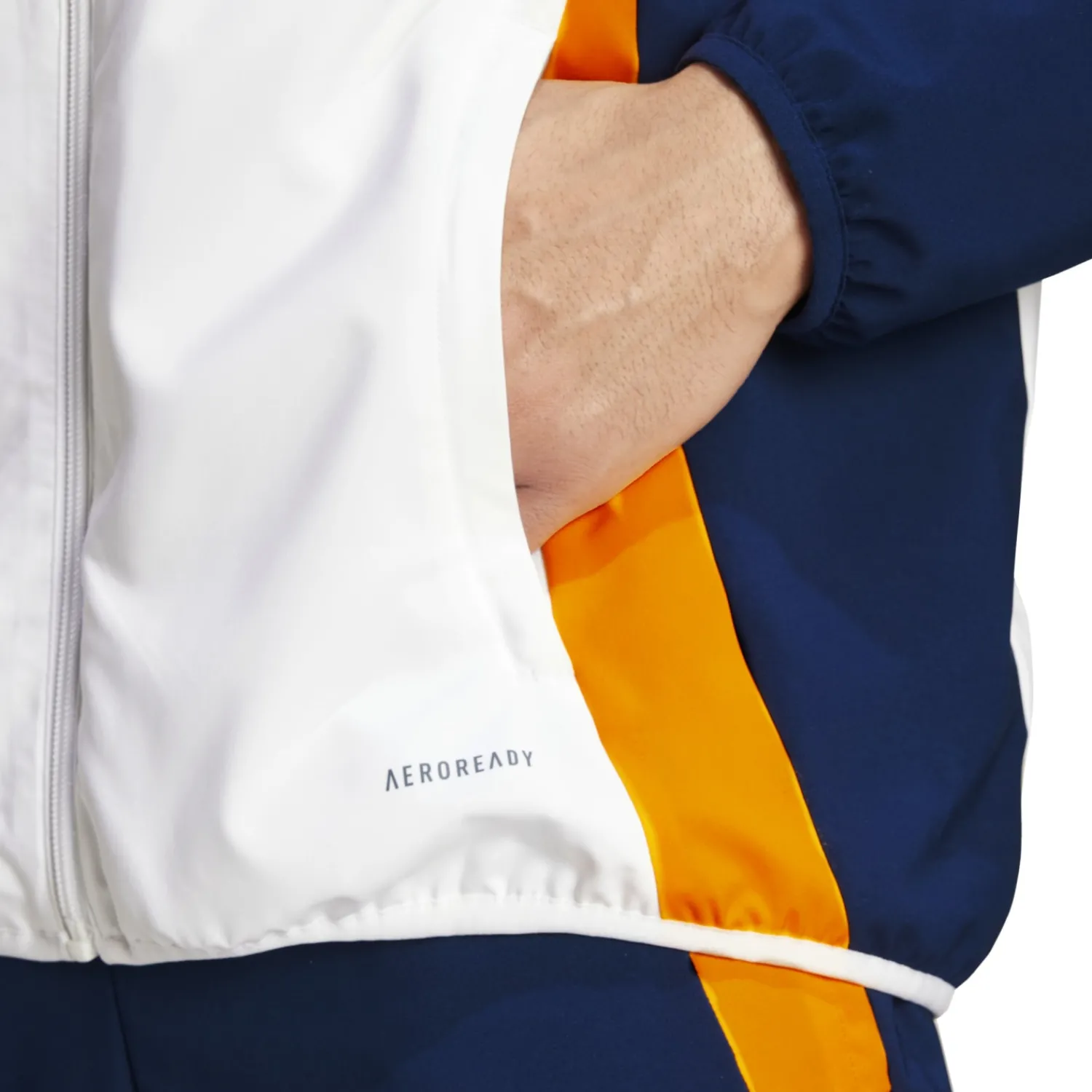 Adidas España, S.A.U Mens Training Tracksuit Jacket 24/25 White^ Tracksuits|Jackets