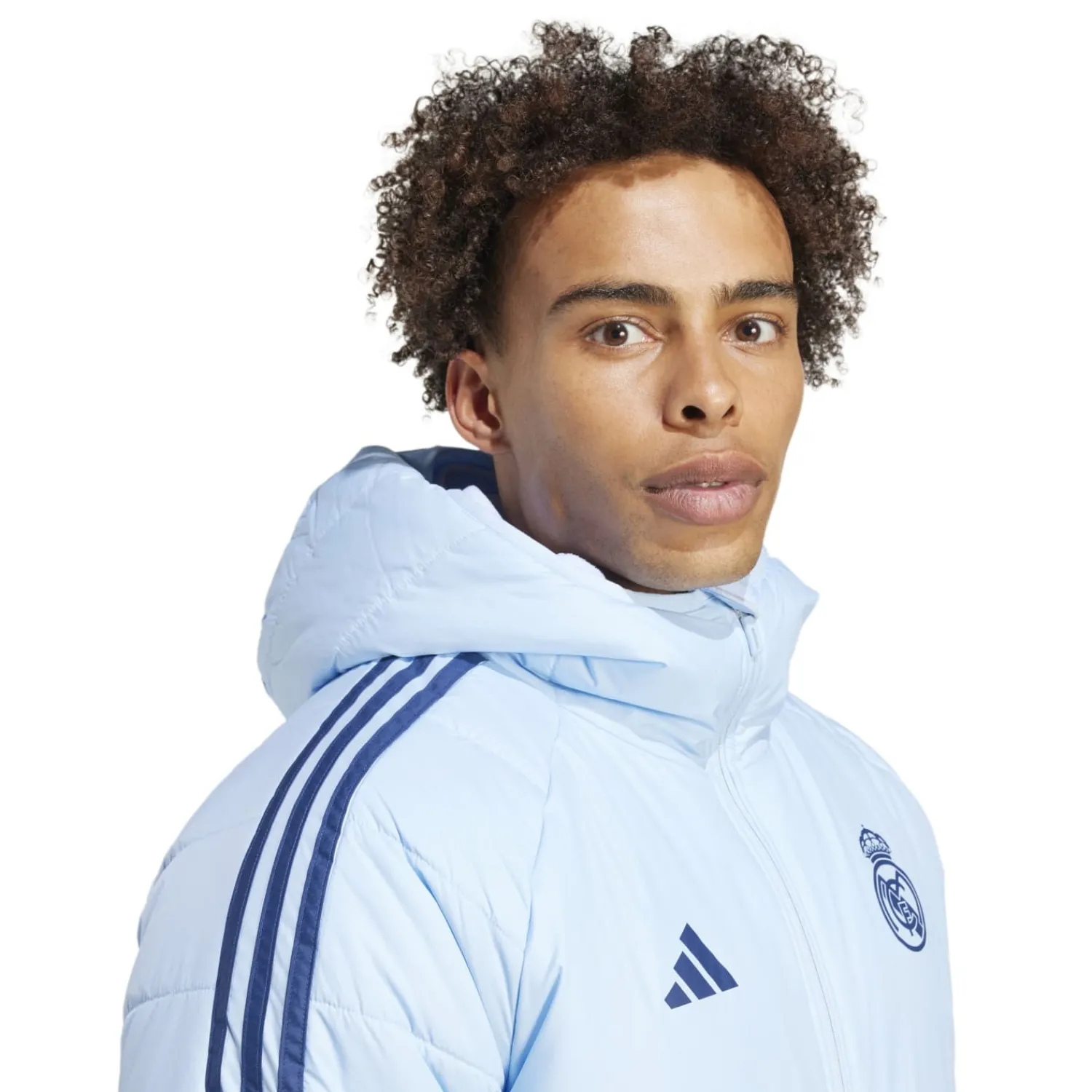 Adidas España, S.A.U Mens Training Winter Jacket 24/25 Blue^ Jackets|Jackets