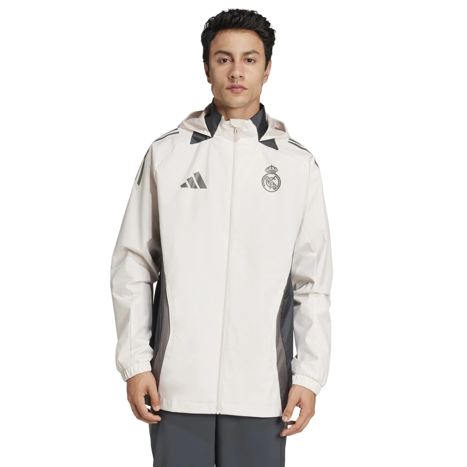 Adidas España, S.A.U Mens UCL Training All Weather Jacket 24/25 Beige^ Jackets|Jackets