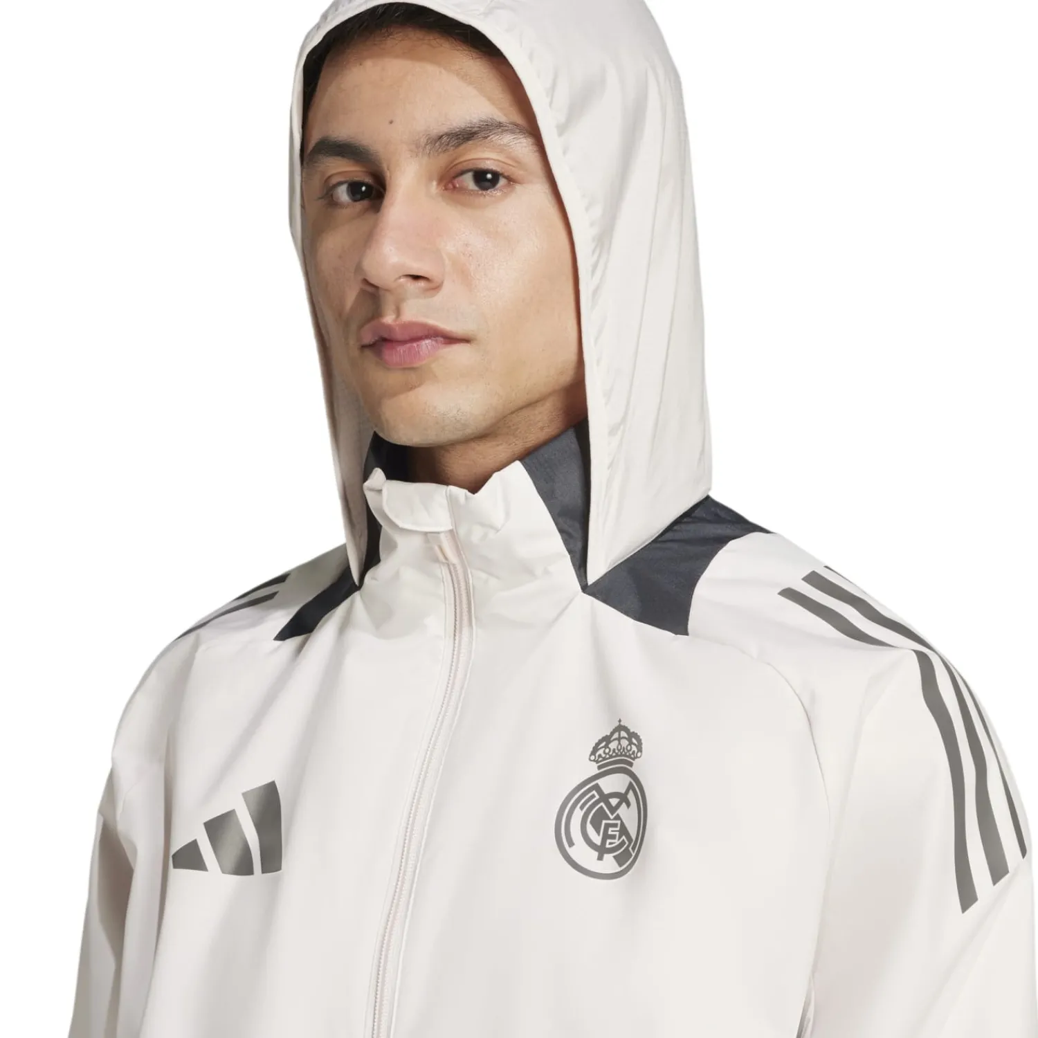 Adidas España, S.A.U Mens UCL Training All Weather Jacket 24/25 Beige^ Jackets|Jackets
