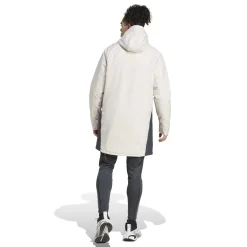 Adidas España, S.A.U Mens UCL Training Parka 24/25 Beige^ Jackets