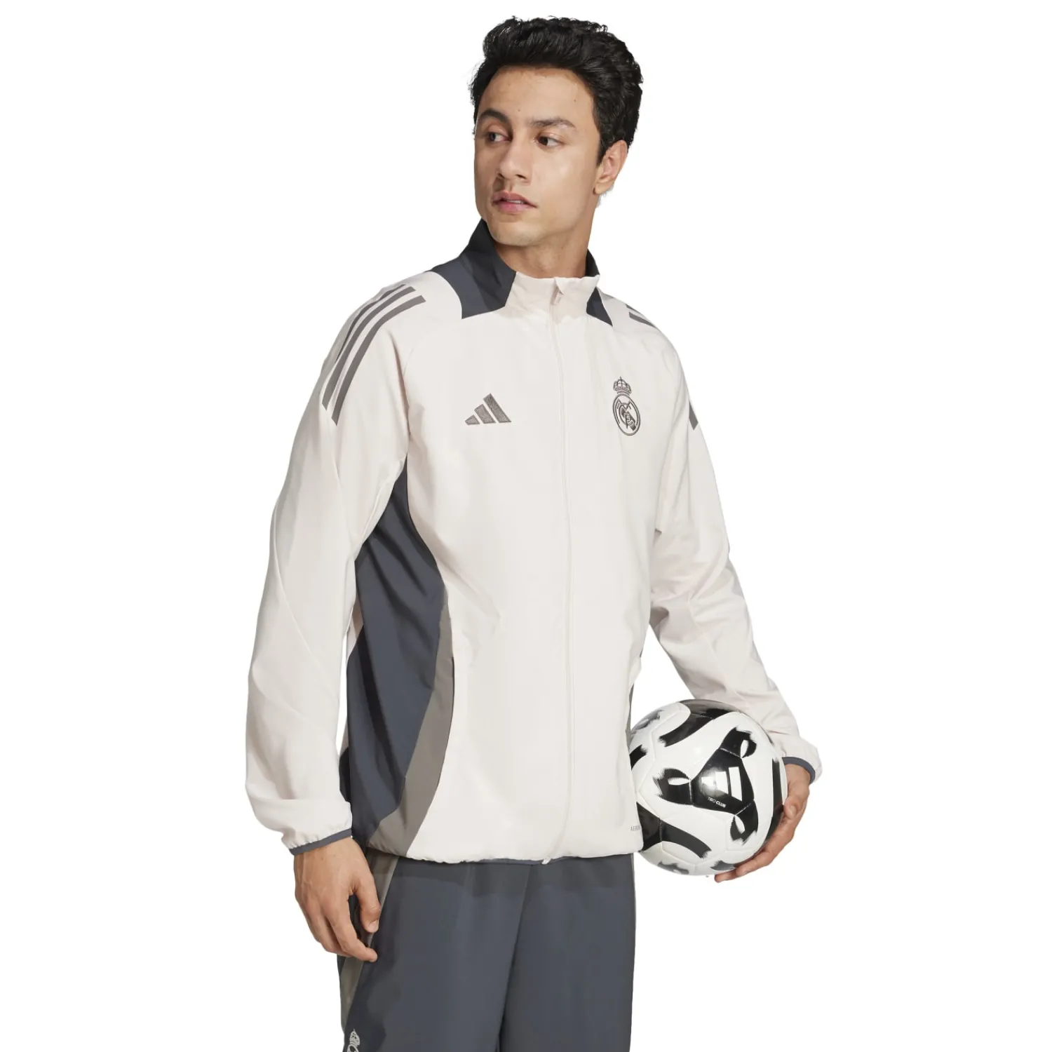 Adidas España, S.A.U Mens UCL Training Tracksuit Jacket 24/25 Beige^ Tracksuits|Jackets