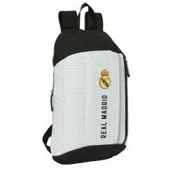 SAFTA S.A. Mini Backpack White/Black Real Madrid^ Bags & Luggage|Back To School