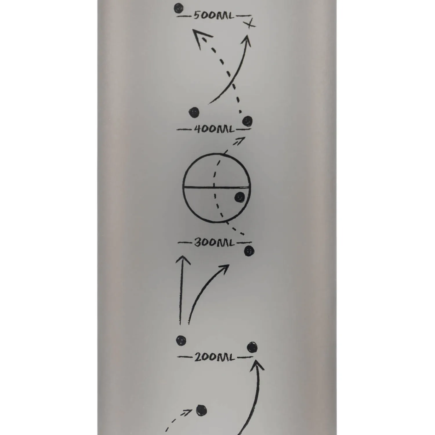 JLK Merchandising, S.L. 650ml Sports Bottle Grey Real Madrid^ Glassware & Cups