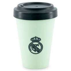JLK Merchandising, S.L. 400ml To Go Cup With Lid Mint Real Madrid^ Glassware & Cups