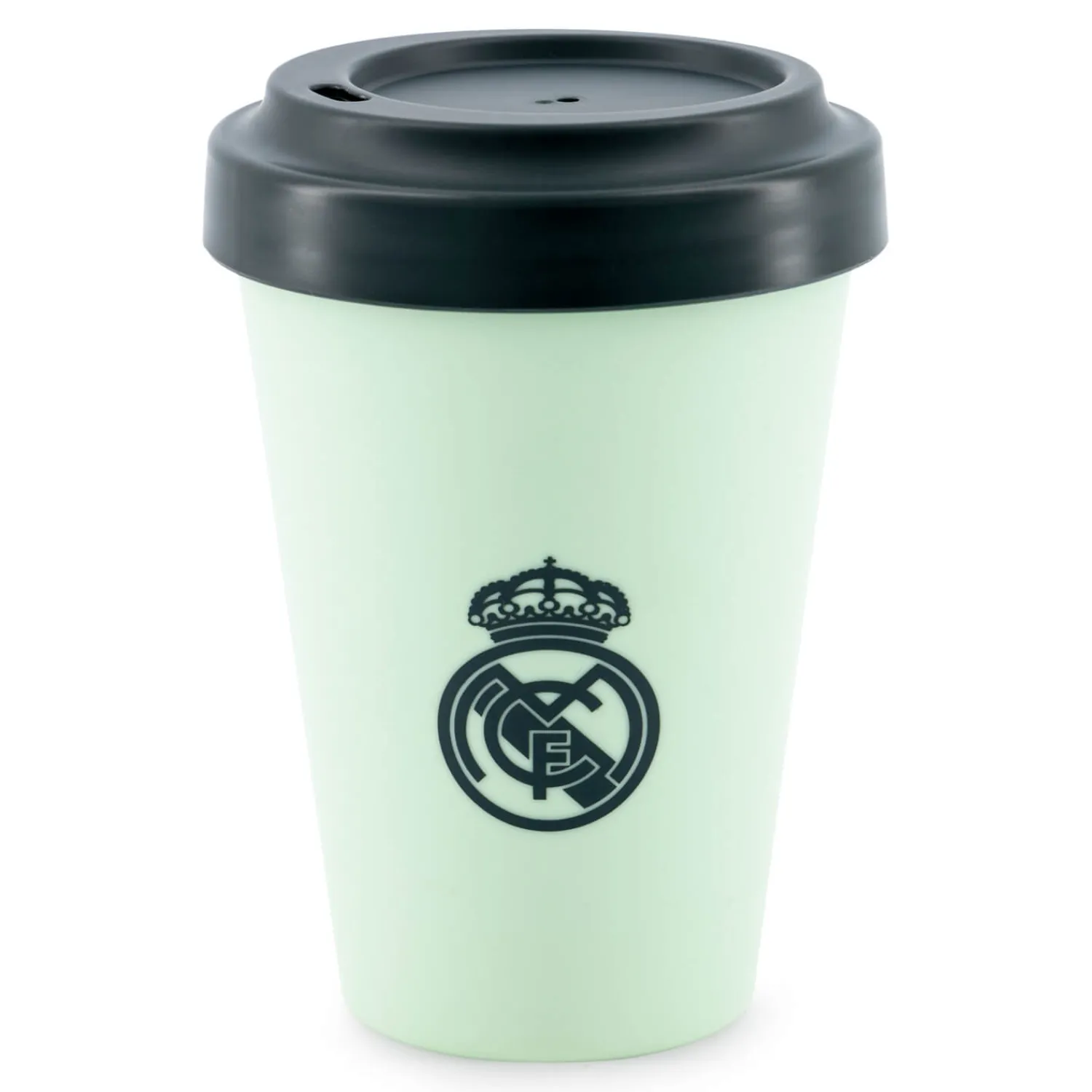 JLK Merchandising, S.L. 400ml To Go Cup With Lid Mint Real Madrid^ Glassware & Cups