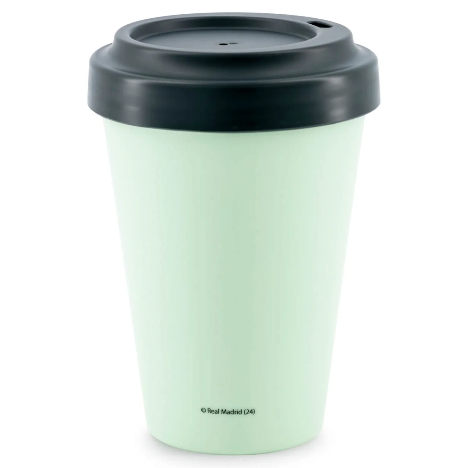 JLK Merchandising, S.L. 400ml To Go Cup With Lid Mint Real Madrid^ Glassware & Cups